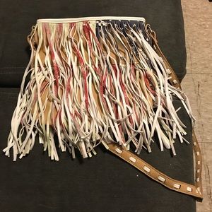 Steve Madden - Fringe American Flag Handbag